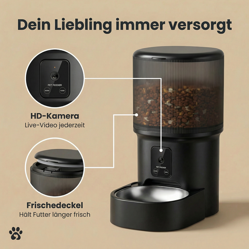 Frisches Futter, jederzeit – dank intelligenter Technik